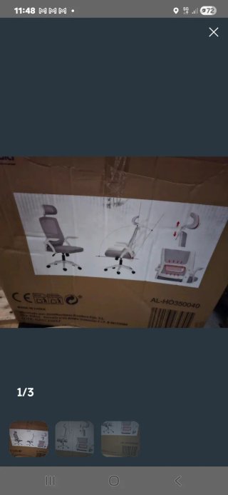Silla de oficina ergonómica AL-HO350040