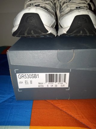 New Balance GR530SB1 Scarpe da Running Argento/Bia
