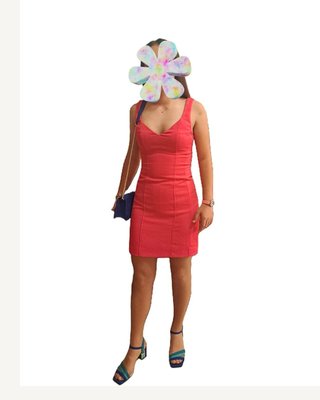 Vestido Kookaï fucsia elegante Talla XS