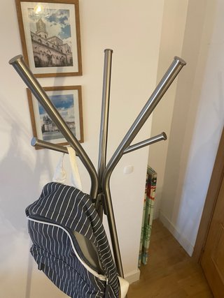 Perchero Ikea Ekkar Aluminio
