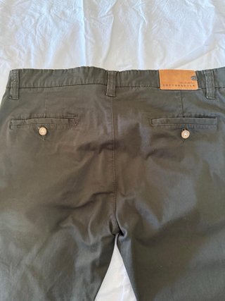 Pantaloni uomo taglia 54 verde militare