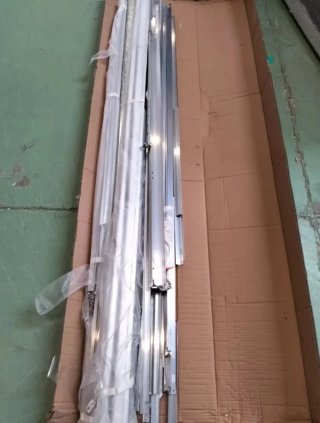 Invernadero de policarbonato y aluminio 3,63 m2