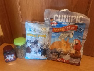 Jaula grande para hámster ruso, regalo comida...