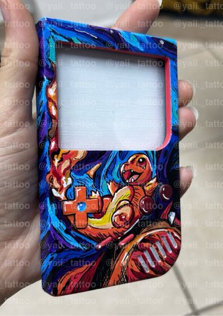 Expositor Fanart Cartas Pokémon Estilo Game Boy