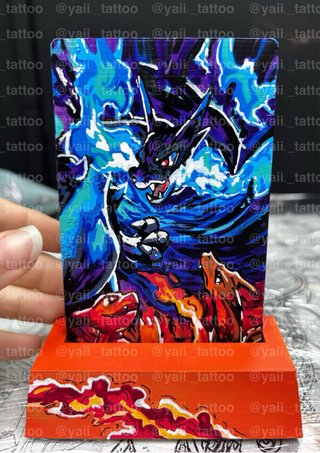 Expositor Fanart Cartas Pokémon Estilo Game Boy