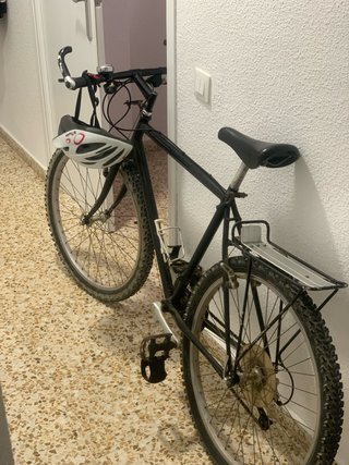 Bicicleta de Montaña Negra