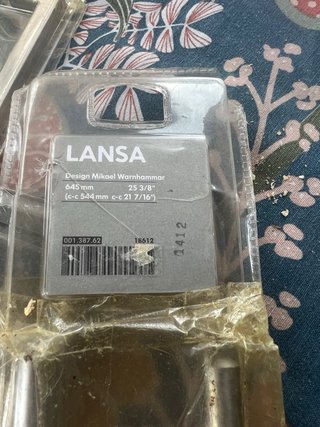 Tiradores Cajones IKEA Metal Plateados