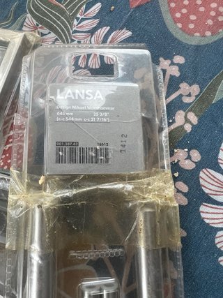 Tiradores Cajones IKEA Metal Plateados