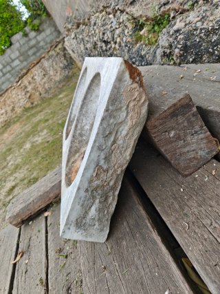 Pica de mármol antigua doble