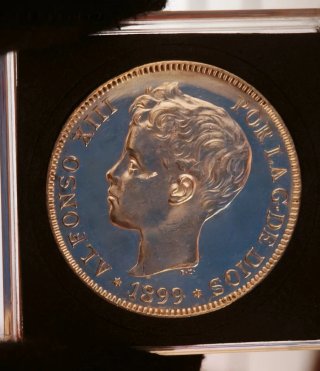 EBC Alfonso XIII 5 pesetas 1899