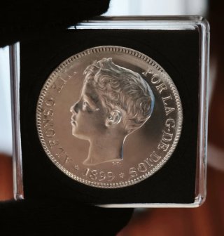 EBC Alfonso XIII 5 pesetas 1899