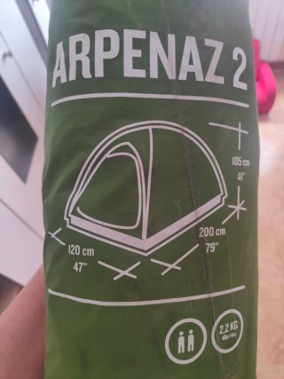 Tienda de campaña aprenaz 2