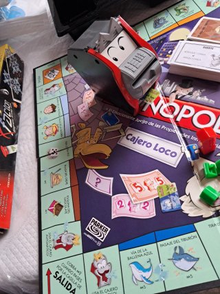 Monopoly Cajero Loco Infantil