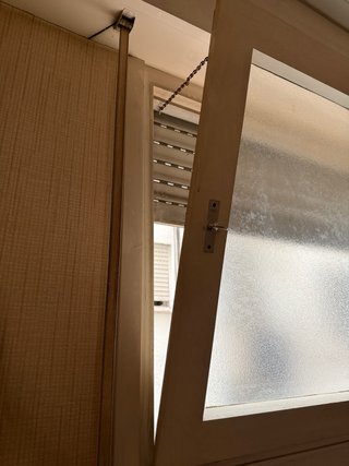 Ventana abatible cristal translúcido 100x200cm