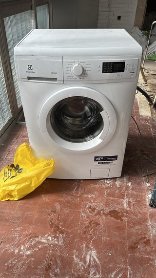 Lavadora Electrolux Twin Care Blanca