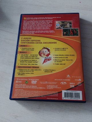 Los Increíbles DVD Edición Especial 2 Discos