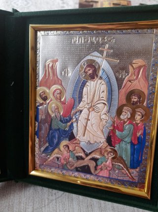 Díptico Iconos Cristianos