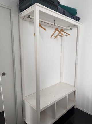 Armario Abierto IKEA Hemnes Blanco