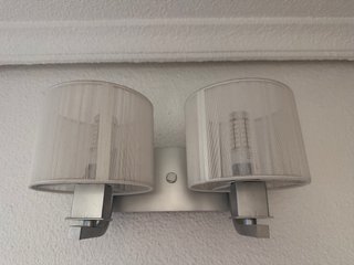 Lámpara de techo dormitorio + aplique pared