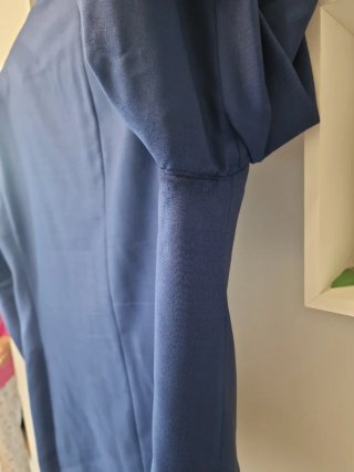 Americana traje azul electrico