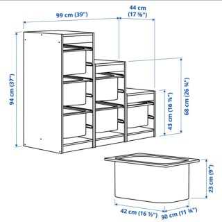 Mueble Almacenaje IKEA TROFAST