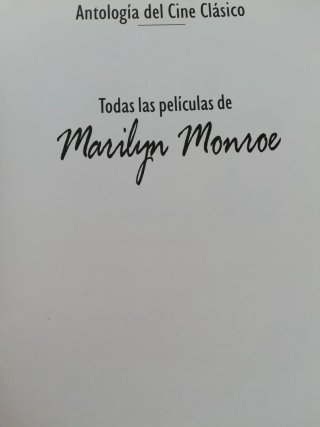 Libro MARILYN MONROE. Todas sus películas.