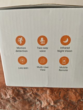 Videocamera Wi-Fi Design Gufo