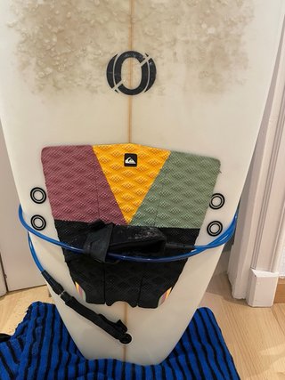 Tabla de surf evolutiva fibra Zero 6'10 blanca