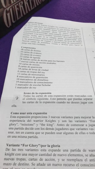 Caballeros Guerreros + Expansión Crown and Glory