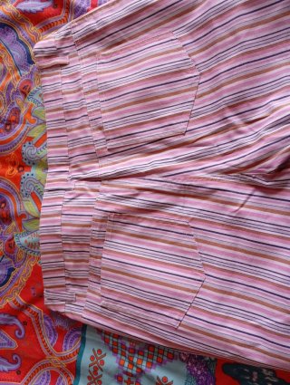 Pantalón Capri Rayas Multicolor