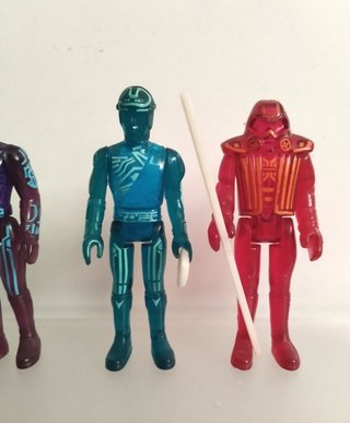 Colección de Figuras Tron Disney Tomy 1981