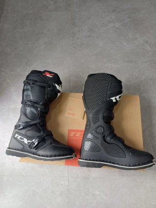 Botas Motocross Enduro TCX Negras