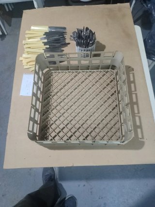 Cesta para lavavajillas y cubiertos