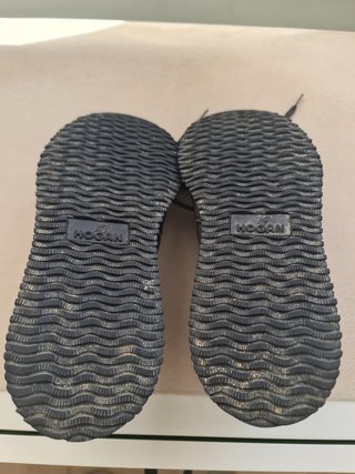 Zapatillas Hogan Cuero Negro Talla 41
