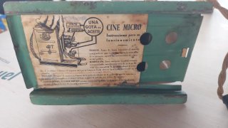 Proyector Cine Micro años 50