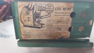 Proyector Cine Micro años 50
