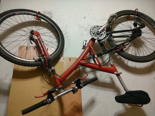 Bicicleta Montaña 21V Boome Roja