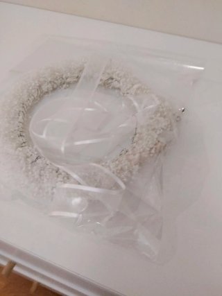 Corona de Comunión Blanca