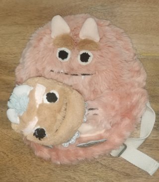 Mochila peluche niñ@