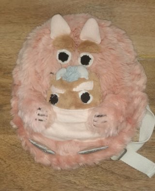 Mochila peluche niñ@