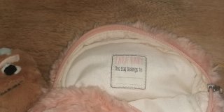 Mochila peluche niñ@