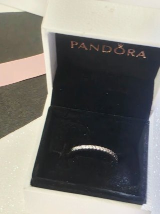 Anillo Pandora Plata Pavé