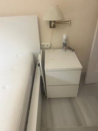 Cama Matrimonio Ikea Blanca