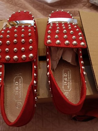 Zapatos rojos talla 36