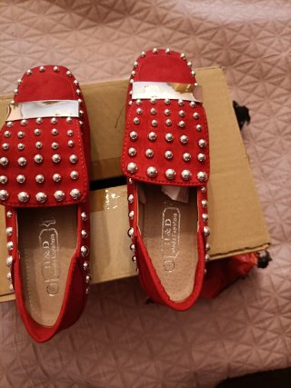 Zapatos rojos talla 36