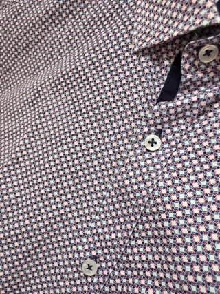 Camisa Zara Man Estampada Talla L