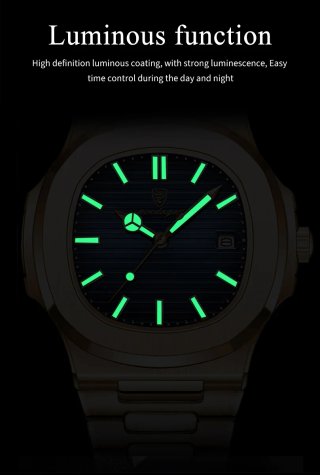 Reloj paazomu Hombre Azul y Dorado