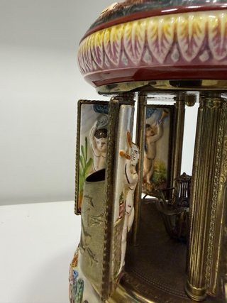 Caja Musical Reuge Vintage Plata Esterlina