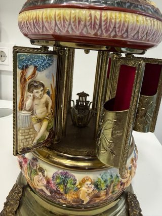Caja Musical Reuge Vintage Plata Esterlina