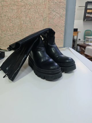 Botas altas negras mujer talla 39
